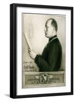 Benito Mussolini, 1925-null-Framed Giclee Print