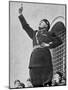 Benito Mussolini, Italian Fascist Dictator, C1930S-null-Mounted Giclee Print