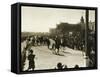 Benito Mussolini on an Official Visit to Tripoli, April 11, 1926, Libya-null-Framed Stretched Canvas