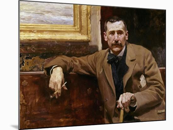 Benito Perez Galdos, 1894, Spanish School-Joaquín Sorolla y Bastida-Mounted Giclee Print