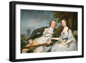 Benjamin and Eleanor Ridgely Laming, 1788-Charles Willson Peale-Framed Giclee Print