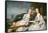 Benjamin and Eleanor Ridgely Laming, 1788-Charles Willson Peale-Framed Stretched Canvas