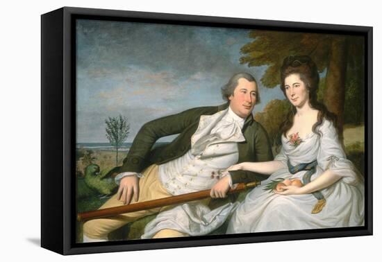 Benjamin and Eleanor Ridgely Laming, 1788-Charles Willson Peale-Framed Stretched Canvas