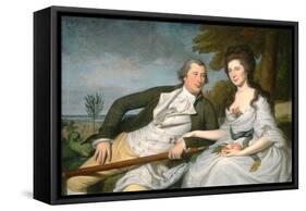 Benjamin and Eleanor Ridgely Laming, 1788-Charles Willson Peale-Framed Stretched Canvas