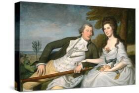 Benjamin and Eleanor Ridgely Laming, 1788-Charles Willson Peale-Stretched Canvas
