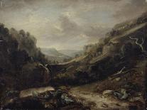 West Country Landscape-Benjamin Barker-Stretched Canvas