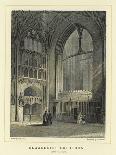 Worcester Cathedral, North Transept of Choir-Benjamin Baud-Framed Giclee Print