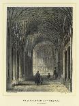 Worcester Cathedral, North Transept of Choir-Benjamin Baud-Framed Giclee Print
