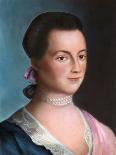 Portrait of Abigail Adams after a Painting-Benjamin Blythe-Framed Giclee Print