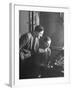 Benjamin Britten Rehearsing with Peter Pears-George Rodger-Framed Premium Photographic Print