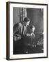 Benjamin Britten Rehearsing with Peter Pears-George Rodger-Framed Premium Photographic Print