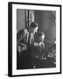 Benjamin Britten Rehearsing with Peter Pears-George Rodger-Framed Premium Photographic Print