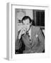 Benjamin 'Bugsy' Siegel (B/W Photo)-American Photographer-Framed Giclee Print