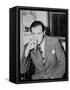 Benjamin 'Bugsy' Siegel (B/W Photo)-American Photographer-Framed Stretched Canvas