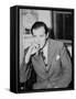Benjamin 'Bugsy' Siegel (B/W Photo)-American Photographer-Framed Stretched Canvas