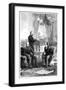 Benjamin Disraeli (1804-188) Meeting with Otto Von Bismarck (1815-189), Berlin, 1878-null-Framed Giclee Print