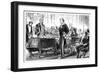 Benjamin Disraeli (1808-188) Receiving the Freedom of the City of London, 1878-null-Framed Giclee Print