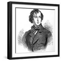 Benjamin Disraeli, 1852-null-Framed Photographic Print