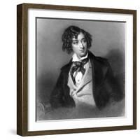 Benjamin Disraeli, 19th Century British Conservative Statesman and Writer-H Robinson-Framed Giclee Print