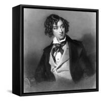 Benjamin Disraeli, 19th Century British Conservative Statesman and Writer-H Robinson-Framed Stretched Canvas