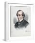 Benjamin Disraeli, 1st Earl of Beaconsfield (1804-188), British Conservative Statesman, C1880-Petter & Galpin Cassell-Framed Giclee Print