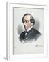 Benjamin Disraeli, 1st Earl of Beaconsfield (1804-188), British Conservative Statesman, C1880-Petter & Galpin Cassell-Framed Giclee Print