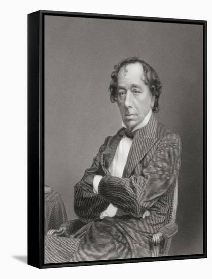 Benjamin Disraeli, 1st Earl of Beaconsfield, 1883-null-Framed Stretched Canvas