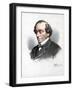 Benjamin Disraeli, 1st Earl of Beaconsfield, British Conservative Statesman, C1890-Petter & Galpin Cassell-Framed Giclee Print