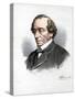 Benjamin Disraeli, 1st Earl of Beaconsfield, British Conservative Statesman, C1890-Petter & Galpin Cassell-Stretched Canvas