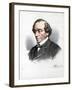 Benjamin Disraeli, 1st Earl of Beaconsfield, British Conservative Statesman, C1890-Petter & Galpin Cassell-Framed Giclee Print