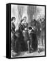 Benjamin Disraeli Being Ordained by Queen of England-null-Framed Stretched Canvas