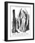 Benjamin Disraeli, British Conservative, Cartoon from Punch, 1864-John Tenniel-Framed Giclee Print