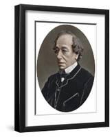 Benjamin Disraeli, Earl of Beaconsfield, British Conservative Prime Minister, 1881-Lock & Whitfield-Framed Premium Giclee Print