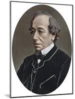 Benjamin Disraeli, Earl of Beaconsfield, British Conservative Prime Minister, 1881-Lock & Whitfield-Mounted Giclee Print