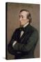 Benjamin Disraeli, Earl of Beaconsfield, (Detail), 1881-John Everett Millais-Stretched Canvas