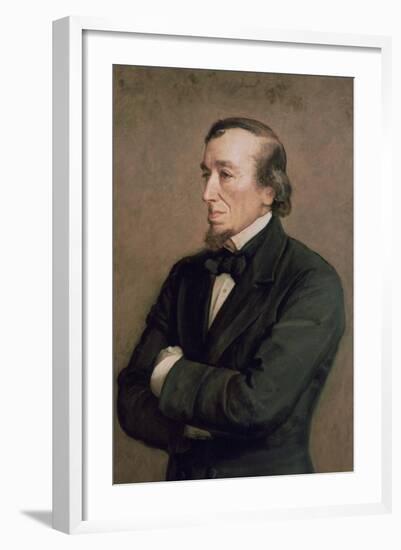 Benjamin Disraeli, Earl of Beaconsfield, (Detail), 1881-John Everett Millais-Framed Giclee Print