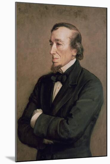 Benjamin Disraeli, Earl of Beaconsfield, (Detail), 1881-John Everett Millais-Mounted Giclee Print