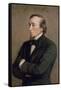 Benjamin Disraeli, Earl of Beaconsfield, (Detail), 1881-John Everett Millais-Framed Stretched Canvas