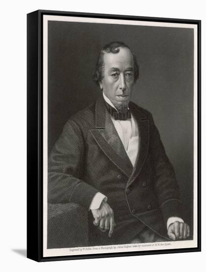 Benjamin Disraeli Statesman-W. Roffe-Framed Stretched Canvas