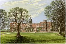 Hatfield House, Hertfordshire, Home of the Marquis of Salisbury, 1880-Benjamin Fawcett-Giclee Print