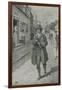 Benjamin Frankin Arriving in Philadelphia-Charles Mills Sheldon-Framed Giclee Print