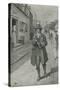Benjamin Frankin Arriving in Philadelphia-Charles Mills Sheldon-Stretched Canvas