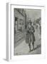 Benjamin Frankin Arriving in Philadelphia-Charles Mills Sheldon-Framed Giclee Print