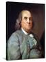 Benjamin Franklin (1706-1790)-Joseph Siffred Duplessis-Stretched Canvas
