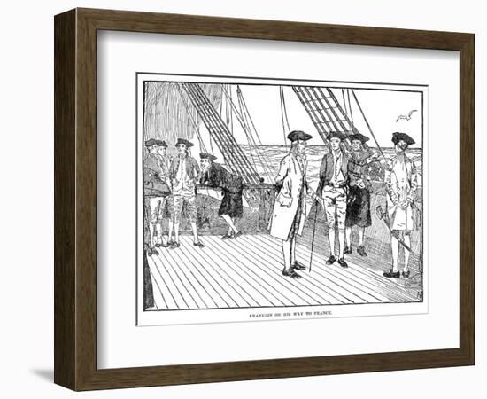 Benjamin Franklin (1706-1790)-Howard Pyle-Framed Giclee Print