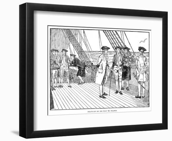 Benjamin Franklin (1706-1790)-Howard Pyle-Framed Giclee Print