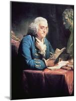 Benjamin Franklin, 1766-David Martin-Mounted Giclee Print