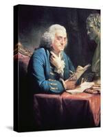 Benjamin Franklin, 1766-David Martin-Stretched Canvas