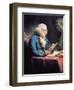 Benjamin Franklin, 1766-David Martin-Framed Giclee Print