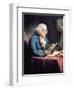 Benjamin Franklin, 1766-David Martin-Framed Giclee Print